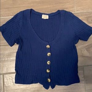 S Blue top